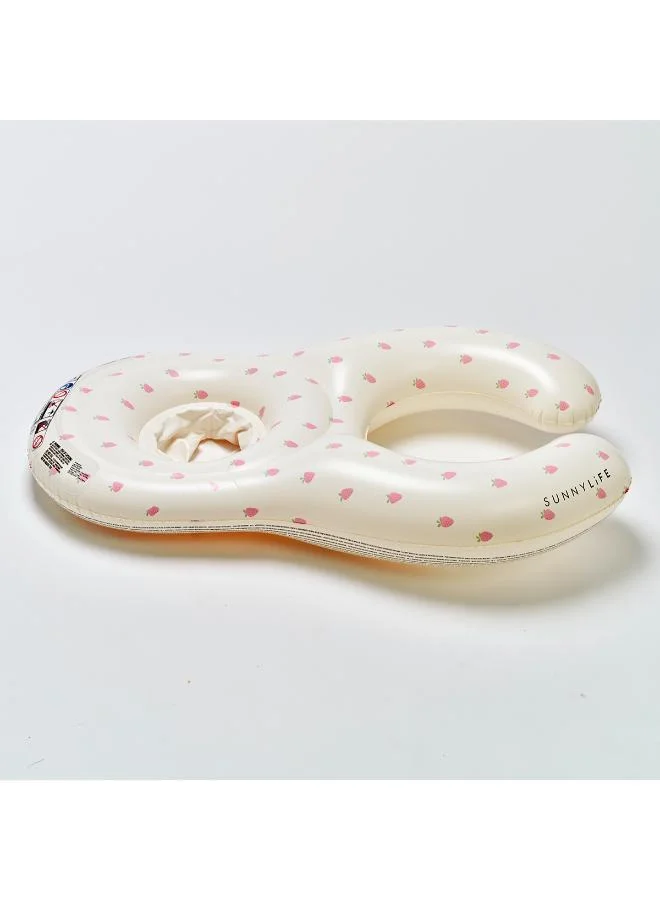 ساني لايف مقعد استحمام للأطفال فراولة مشمس